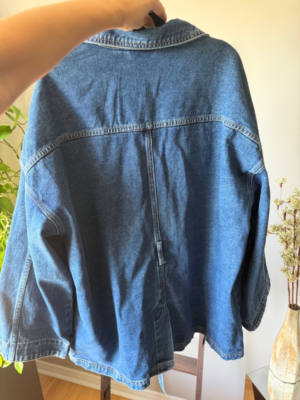 Oversized Jean Jacket/Dress - Picture 4 of 4